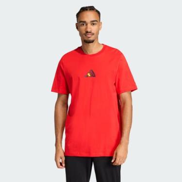 Imagem de Camiseta Adidas Espanha GR Vermelha, M