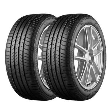 Imagem de Kit 2 Pneus Bridgestone Aro 17 205/50R17 89V Turanza T005