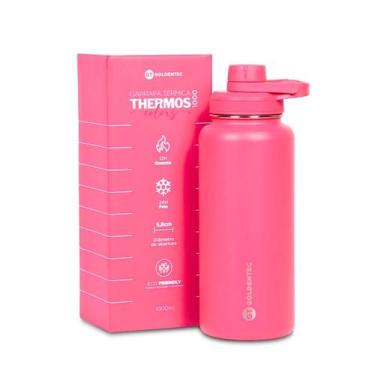 Imagem de Garrafa Thermos 1L Rosa Pink GT3 - Goldentec