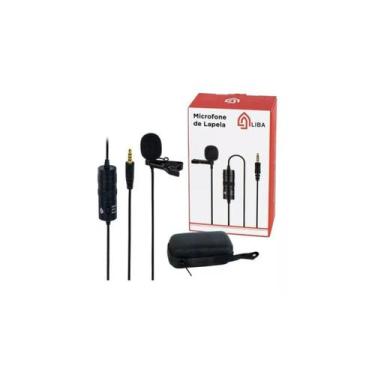 Imagem de Microfone de lapela lbn-m10 liba preto