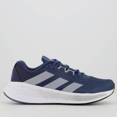 Imagem de Tênis Adidas Questar 3 Azul e Branco, 39