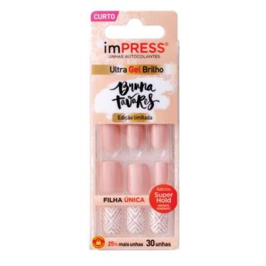 Imagem de Unhas postiça autocolante - Real love, Rosa