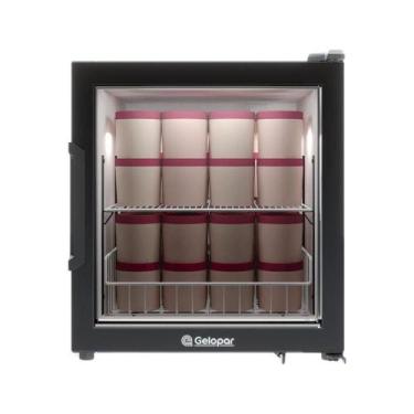Imagem de Refrigerador Bancada 85l Gfb75 Preto Gelopar 220V