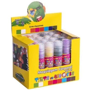 Imagem de Pintura Facial Roll On 6ml Sortido Pintura Facial Roll On 6ml Sortido 