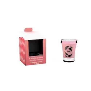 Imagem de Vela Para Massagem Aromática Beijável Sabor Morango 40g - INTT