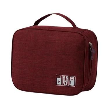 Imagem de Bolsa De Armazenamento Multifuncional Para Viagem Para Eletrônicos, Fo