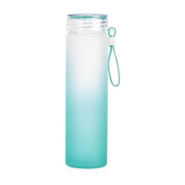 Imagem de Squeeze de Vidro Com Alça Academia 400ML Colors Pronta Entrega - JOYWA