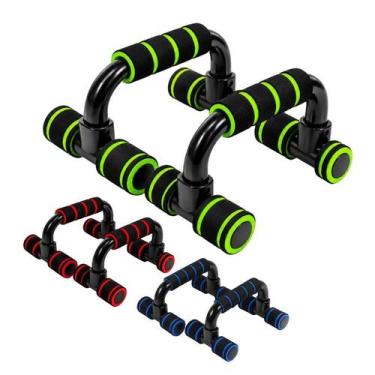 Imagem de Kit 02 Apoios para Flexão de Braço com Pegadores Anatômicos - IDEAL