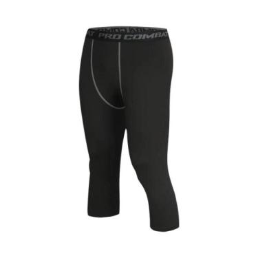 Imagem de Calças De Compressão Masculinas Cool Dry Para Esportes, Leggings Para 