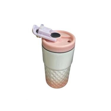 Imagem de Copo Coffee 450ml Com Sensor Digital - Anxin, ROSA BEBE