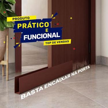 Imagem de Protetor Saia De Porta Facilit tamanho:72cor:MOGNO ESCURO, 72, MOGNO E