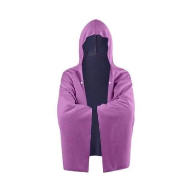Imagem de Toalha Com Capuz Super Absorvente E Refrescante, Poncho 4 Em 1 Para Na