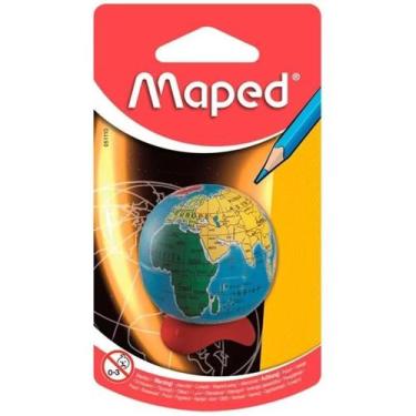 Imagem de Apontador C/ Depósito 1 Furo Globo Blister - Maped