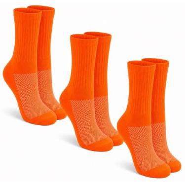 Imagem de Kit 3 Pares de Meias Esportivas Cano Longo em Poliamida Tam 38/44 - SE