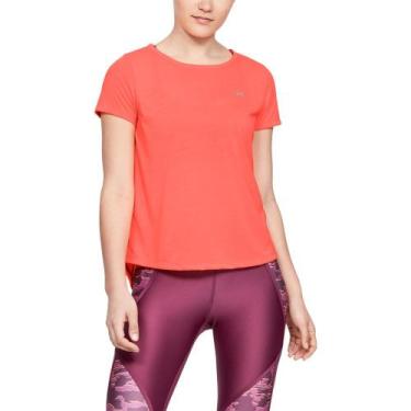 Imagem de Camiseta de Treino Manga Curta Feminina Under Armour Whisperlight, Lar