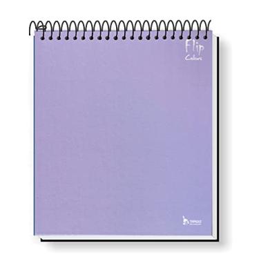 Imagem de Caderno, Tamoio, Universitário, 1 Matéria, Capa Dura, Flip Lilás Pastel, Vertical, 80 Folhas, Unidade, 22057