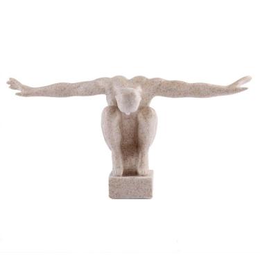 Imagem de Escultura Decorativa Braços Abertos em Resina 41cm NA5003 BTC