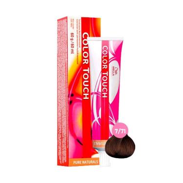 Imagem de Wella Professionals Color Touch 7/71 Louro Médio Marrom Acinzentado - Tonalizante 60ml