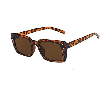 Imagem de Fashion Luxury Women's Sunglasses Square Classic Outdoor Driving Glasses Retro Rectangular Sun glasses Summer,Leopard Brown,china