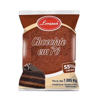 Imagem de Chocolate Em Pó 55% Cacau - Levapan