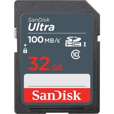Imagem de Cartão SDHC Sandisk UHS-I Ultra 32GB - 100MB/s