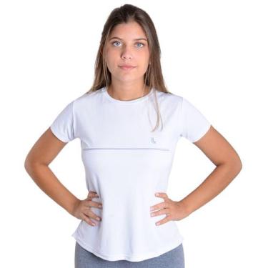 Imagem de Camiseta Para Academia E Corrida Com Proteção Solar Feminina Lupo .