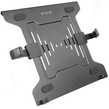 Imagem de VIVO Suporte universal ajustável para laptop de 10 a 15,6 polegadas para braços de monitor compatíveis com VESA, suporte de bandeja de notebook - LAP3