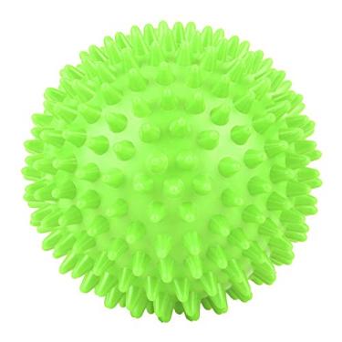 Imagem de Bola pontiaguda de massagem,rolo de massagem de pl¨¢stico dur¨¢vel, bolas corporais de fitness, ferramenta de relaxamento ajuda a alongar os m¨²sculos e reduz a hipertens?o nervosa(L-green), Rolo d
