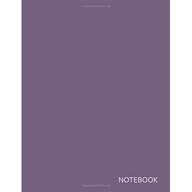 Imagem de Notebook: Grape Compote Purple Plain Unlined Sketchbook - Spring/Summer 2020 NYFW Pantone Color Palette Edition - Large 8.5x11, 150 pages