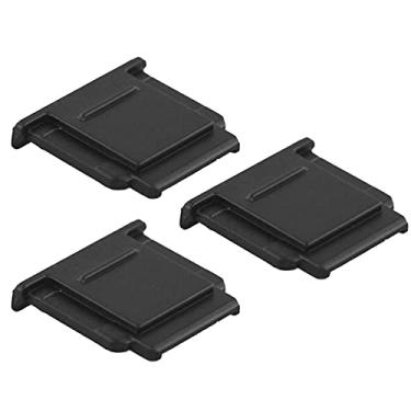 Imagem de (3 pacotes) JJC HC-S Hot Shoe Capas, MIS Shoe Cap para Sony a6500 a6400 a6300 a6000 a3500 a3000 a7S II III a7R II III a7 II III RX10 II RX1R RX100II RX10 RX10 A77II A99 A68 como FA-SHC1M