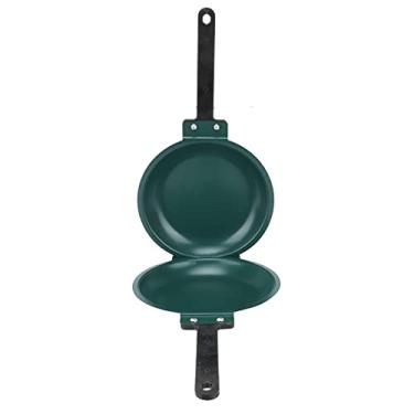 Imagem de Frigideira, dupla face, revestimento cerâmico antiaderente Frigideira flipper Pancake Maker Utensílios domésticos de cozinha
