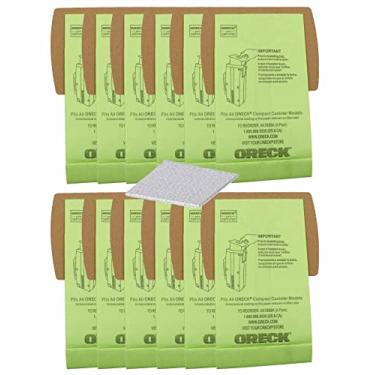 Imagem de Sacos compactos tipo saco a vácuo Oreck oreck tipo bb recipiente (embalagem com 12 com filtro de motor) PKBB12DW