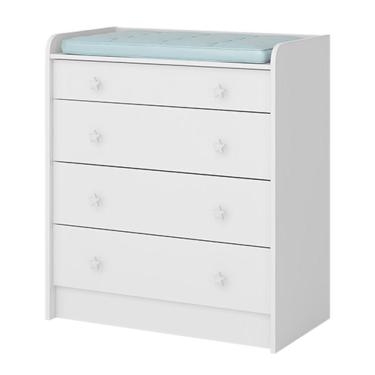Imagem de Cômoda Infantil Doce Sonho 2523 Qmovi Branco