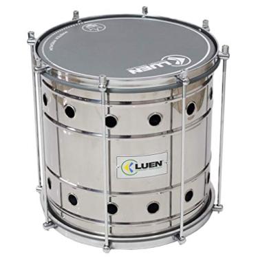 Imagem de Repinique Inox Vazado - Serie Guetto Carnaval 30X12" Ferragem Cromada Pele Porosa Alta