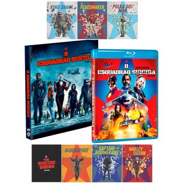 Imagem de Blu-ray - O Esquadrão Suicida (Com Luva + Cards)