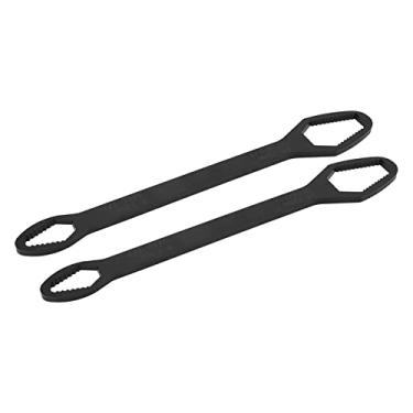 Imagem de Emoshayoga Chave universal de autoaperto, chave universal ajustável porcas métricas parafusos 8-22 mm padrão para construção (H(eletroforese preta)