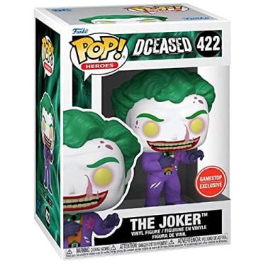 Imagem de Funko Pop Dceased Joker (sem sangue) 422 Boneco de vinil exclusivo GameStop