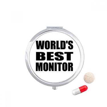 Imagem de World's Best Monitor Caixa de Comprimidos de Formatura, Caixa de Armazenamento de Remédio