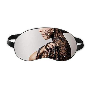 Imagem de Religion Nude Morunette Beauty Body Gal Sleep Eye Shield Soft Night Blinfold Shade Cover