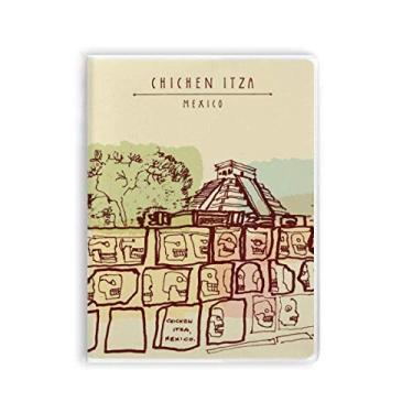 Imagem de Caderno de desenho de civilização antiga do México Chichen Itza Diário capa macia