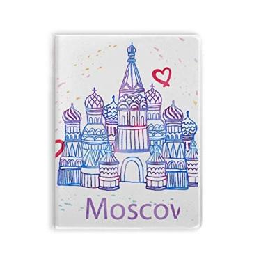 Imagem de Diário de capa macia I Love Moscow Saint Basil's Cathedral Rússia