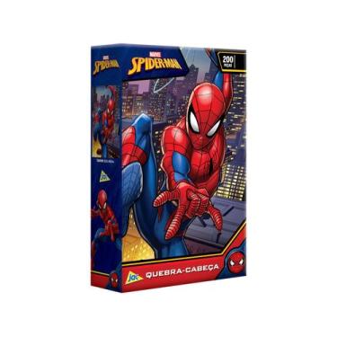 Imagem de Quebra-Cabeça 200 Peças Spider Man 2397 Jak