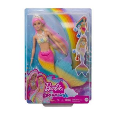 Imagem de Boneca Barbie Sereia Muda De Cor - Mattel