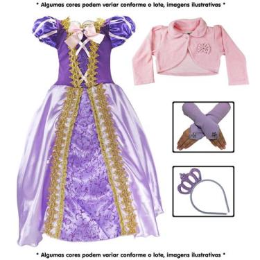 Vestido Fantasia Princesa Sofia (Princesa Encantada) + Acessórios + Fr –  Tudo Mamães