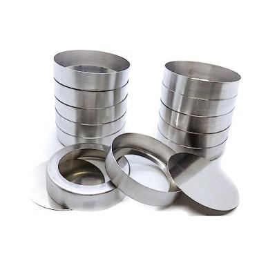 Imagem de Forma Torta Lisa Número 1 Fundo Falso 12 Unidades Alumínio Fest Forma