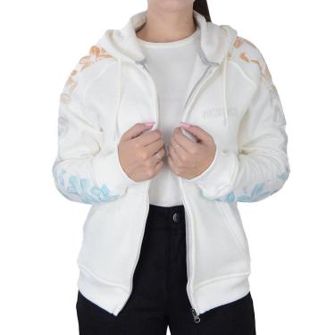 Imagem de Blusa Feminina Nicoboco Moletom Reglan Off White - 76570-Feminino