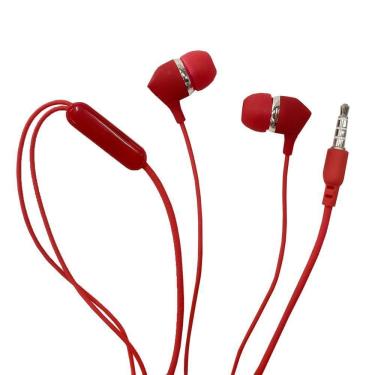 Imagem de Fone de Ouvido SNK-K12 KWY Bass Vermelho - Quanhe