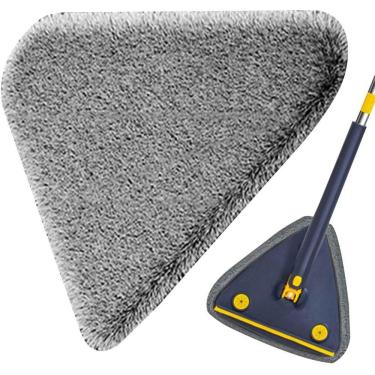 Imagem de REFIL DE MOP Giratório 360° Microfibra Esfregão Lava e Seca Rodo Mágico Limpeza Profunda