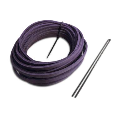 Imagem de Rawlings | Pacote de luva de renda | Beisebol/softbol | Cadarços padrão de 0,9 cm x 182 cm com ferramenta | Roxo