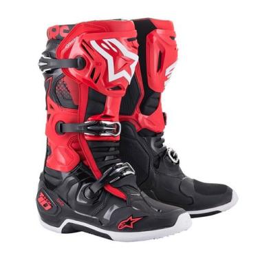 Imagem de Bota Alpinestars Tech 10 Vermelho/Preto